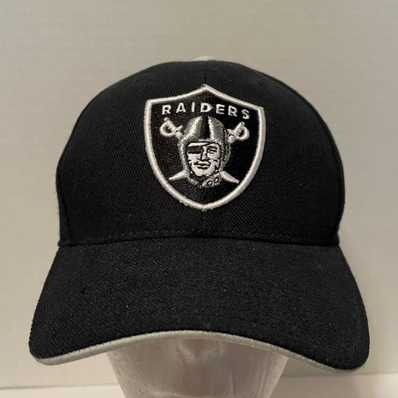 NFL Other - Vintage 90’s Raiders Shield Snapback Hat Oakland LA NFL Cap Youth OSFM